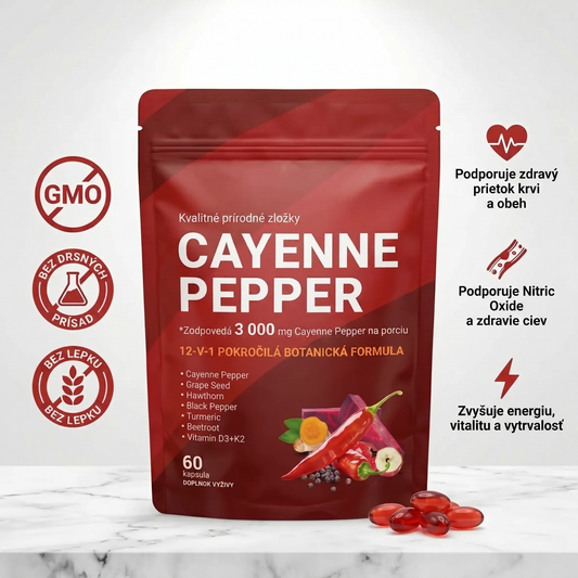 VIRZAV® Capsaicin Power – Cayenne Pepper kapsuly